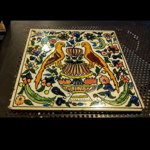 EXTREMELY Rare Marazzi Bird Tile